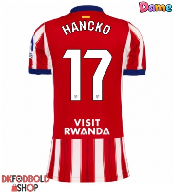 Atletico Madrid David Hancko #17 Hjemmebanetrøje Dame 2026-27 Kort ærmer Atletico Madrid David Hancko #17 Hjemmebanetrøje Dame 2026-27 Kort ærmer